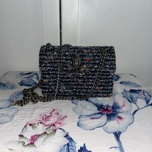 Chic Tweed Chain Shoulder Bag